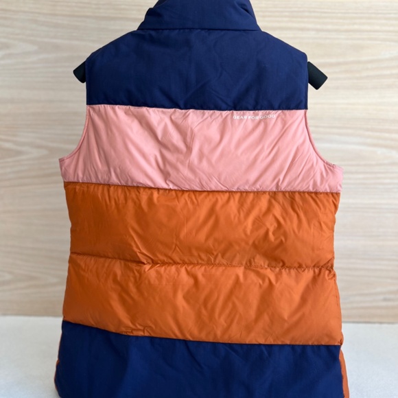 XS Cotopaxi Puffer Teddy Color Block Vest - Picture 6 of 8